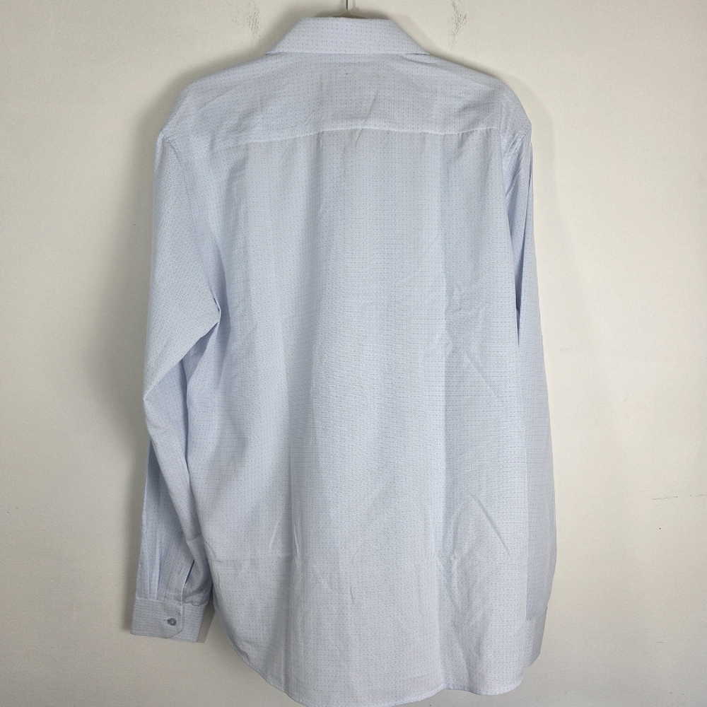 Tom Baine Pergormance Light Blue Men's Shirt XL - Picture 2 of 8